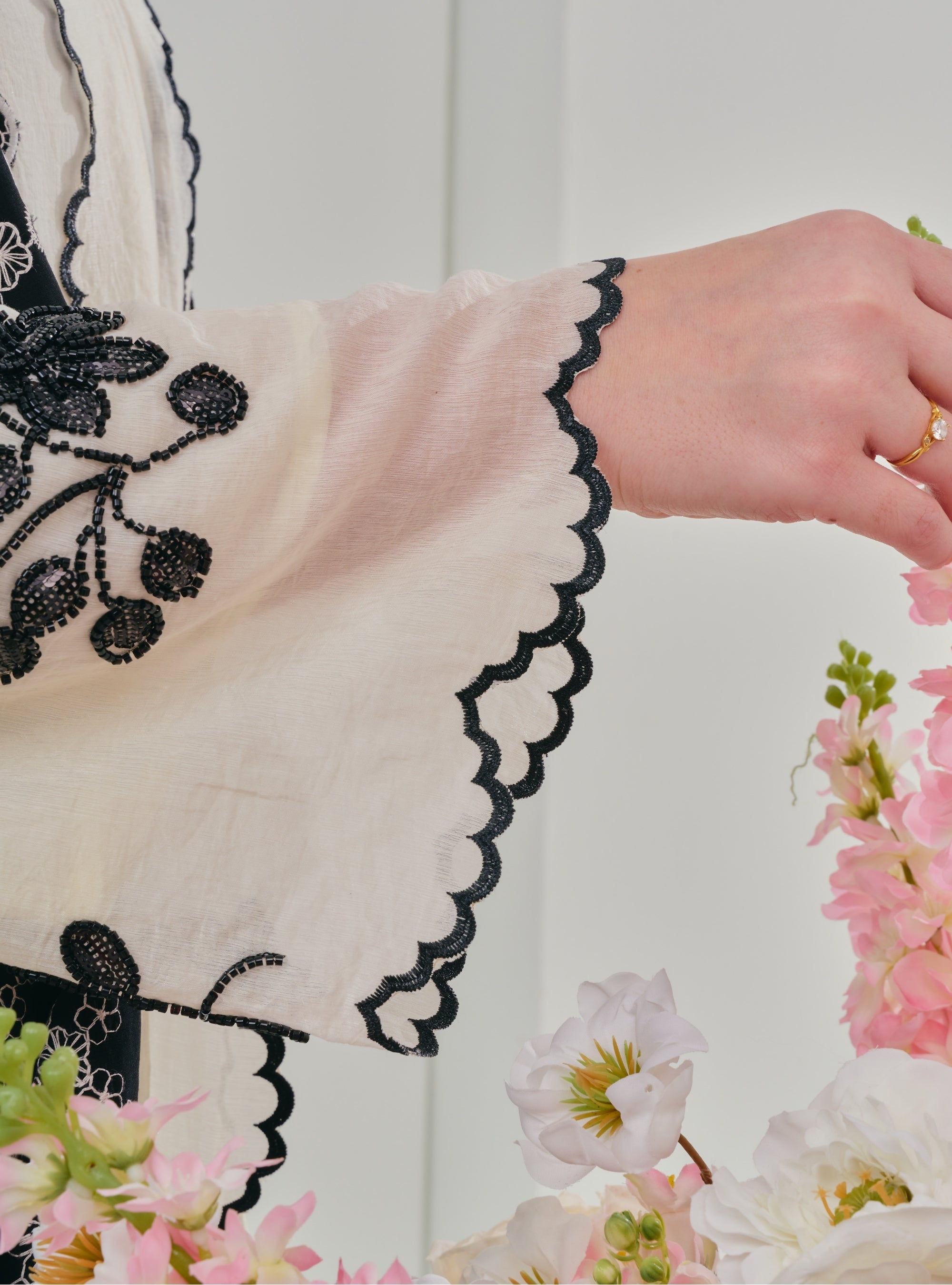 Bunga Cinta Beaded Kebarung