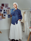 Inka Denim Button Down Shirt - Stonewash Blue