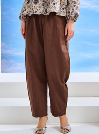 Lyra Linen Barrel Pants