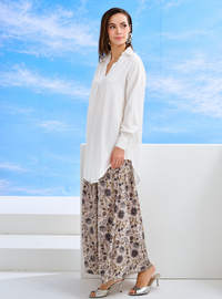 Pana Relaxed V-Neck Blouse