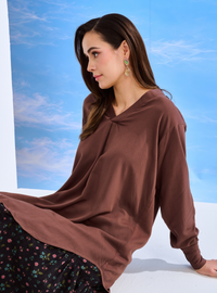 Pana Relaxed V-Neck Blouse