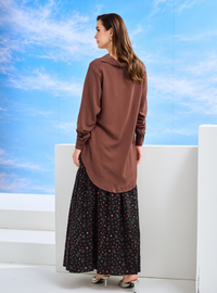 Pana Relaxed V-Neck Blouse
