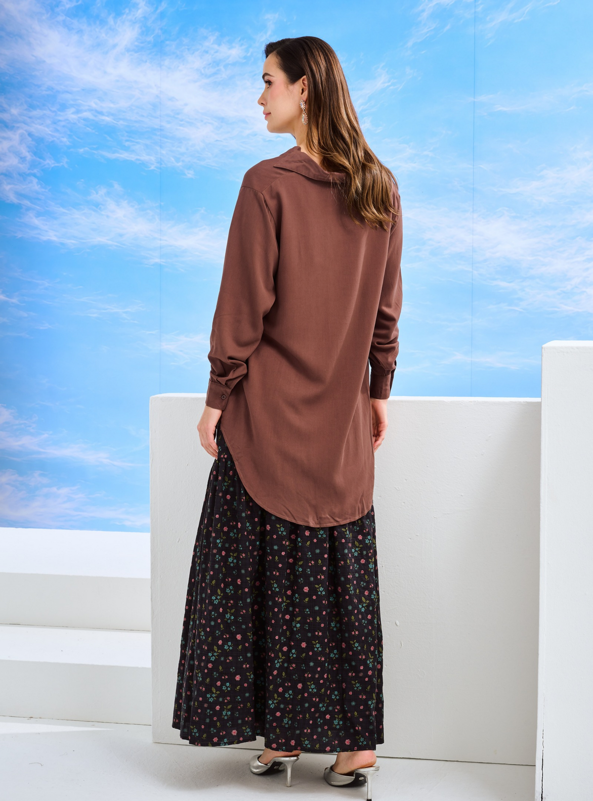 Pana Relaxed V-Neck Blouse