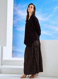 Pana Relaxed V-Neck Blouse