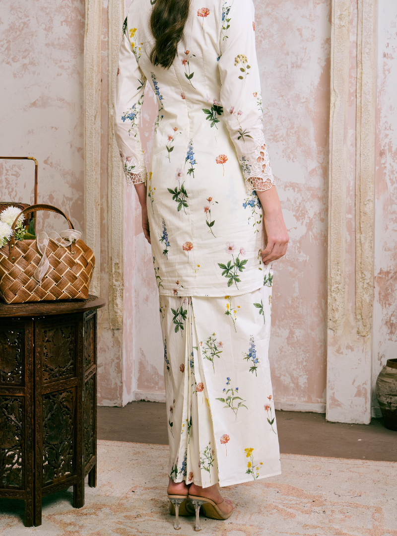 Santun Mia Kurung Pahang - Sand