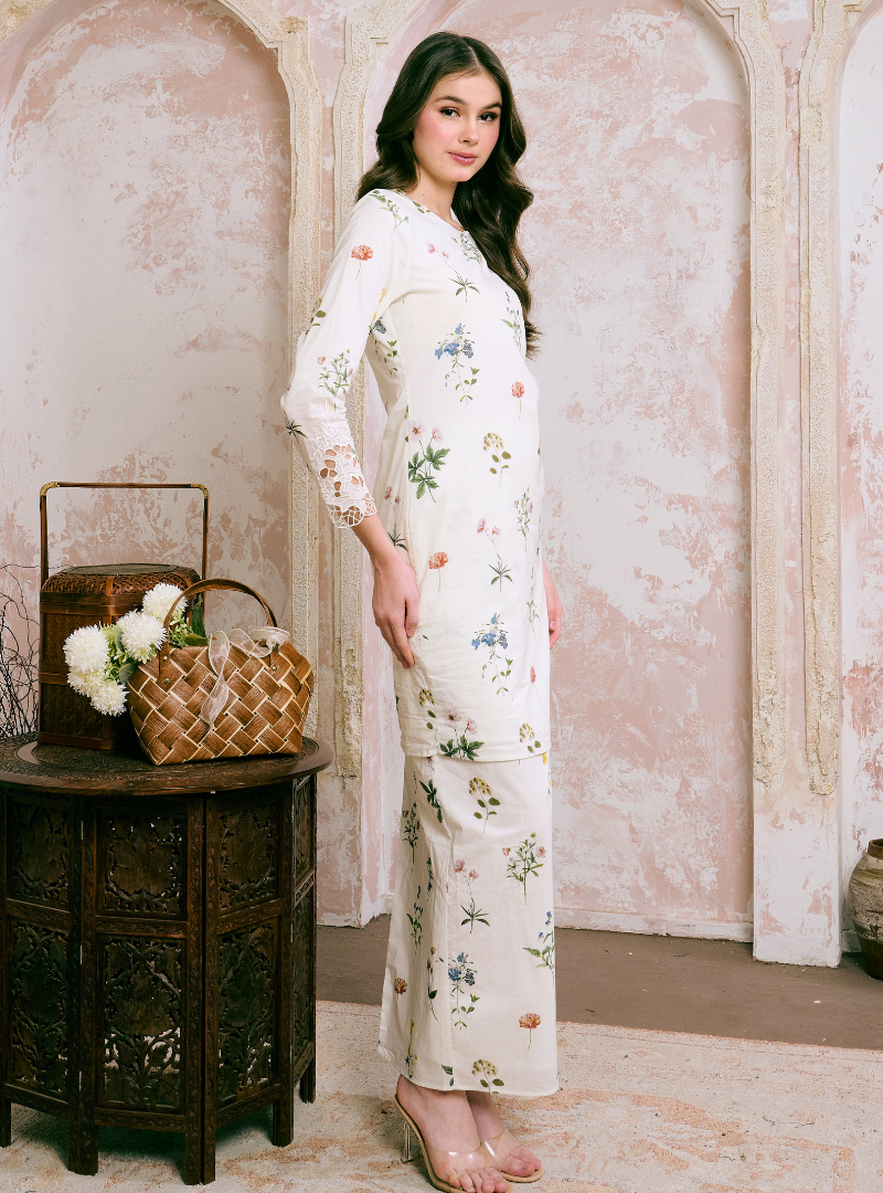 Santun Mia Kurung Pahang - Sand