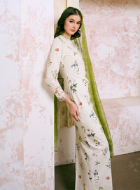 Santun Mia Kurung Pahang - Sand