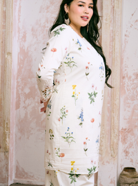 Santun Mia Kurung Pahang - Sand