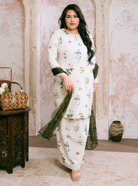 Santun Mia Kurung Pahang - Sand