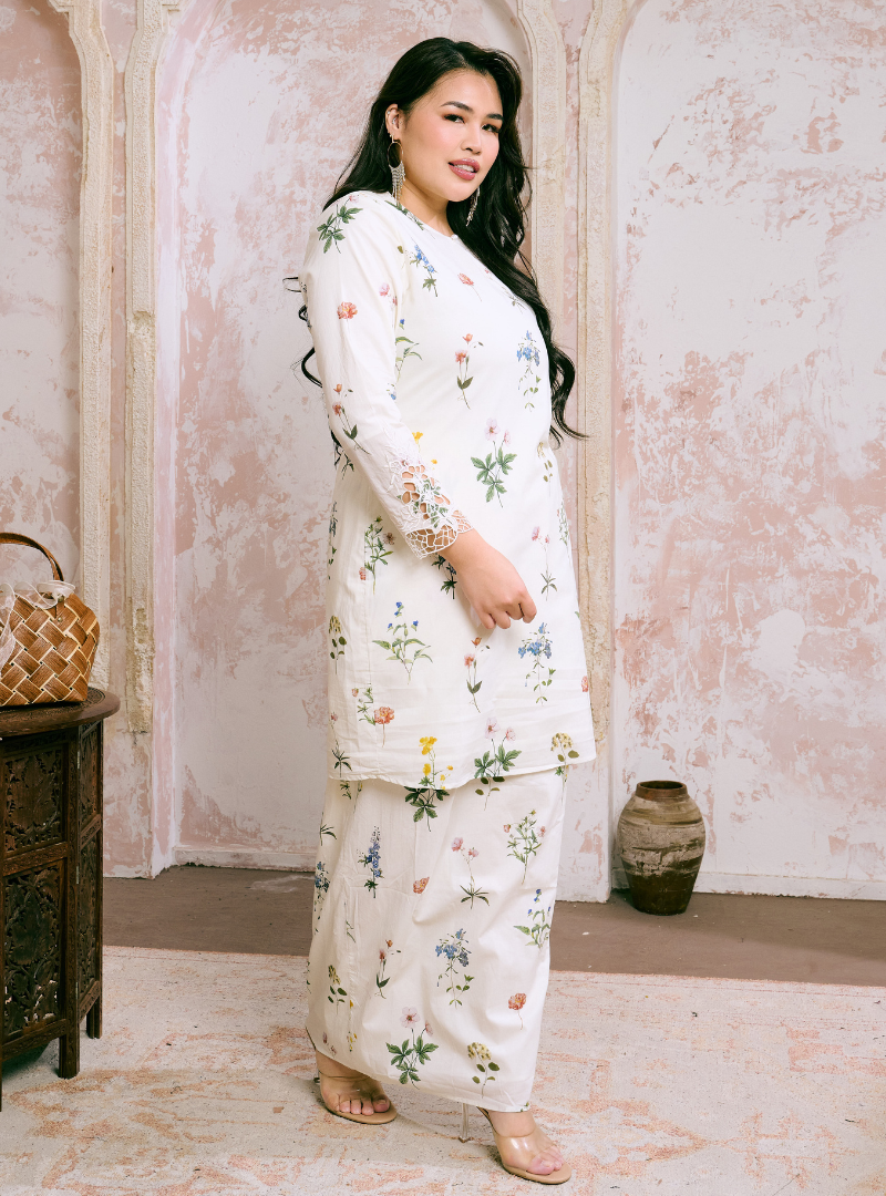 Santun Mia Kurung Pahang - Sand