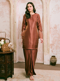 Manis Sofea Kurung Pahang - Rich Brown