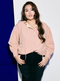 Zahara Gingham Doll Top Only - Cinnamon