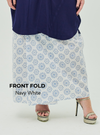 Front Fold Songket Skirt